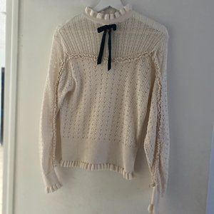 White Zara Sweater